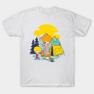 Calvin and Hobbes Frizzy T-Shirt